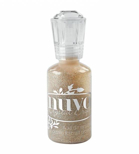 GLITTER DROPS HONEY GOLD. NUVO