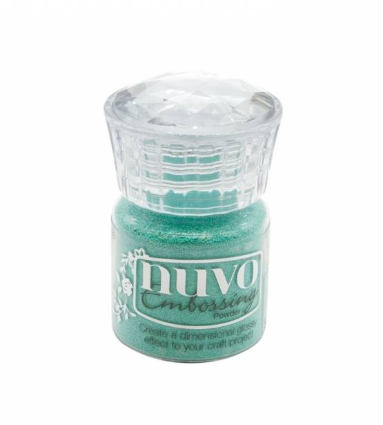 EMBOSSING POWDER TURQUOISE LAGOON . NUVO